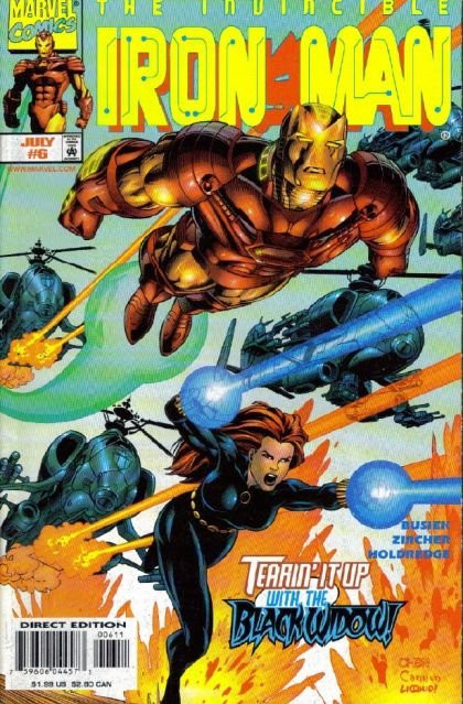 Iron Man, Vol. 3 #6A Direct Edition