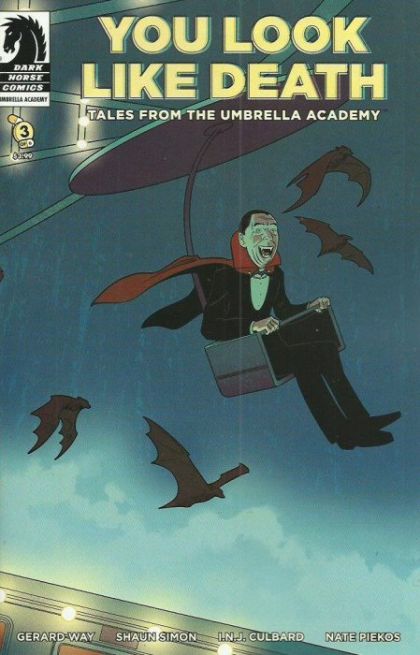 You Look Like Death: Tales from the Umbrella Academy #3B Variant INJ Culbard Cover
