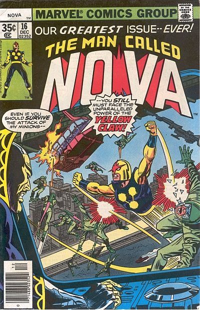 Nova, Vol. 1 #16A Regular Edition