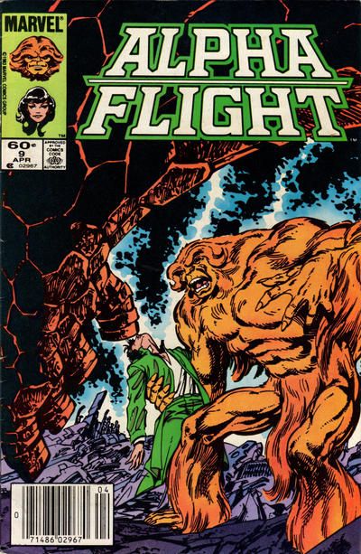 Alpha Flight, Vol. 1 #9B Newsstand Edition