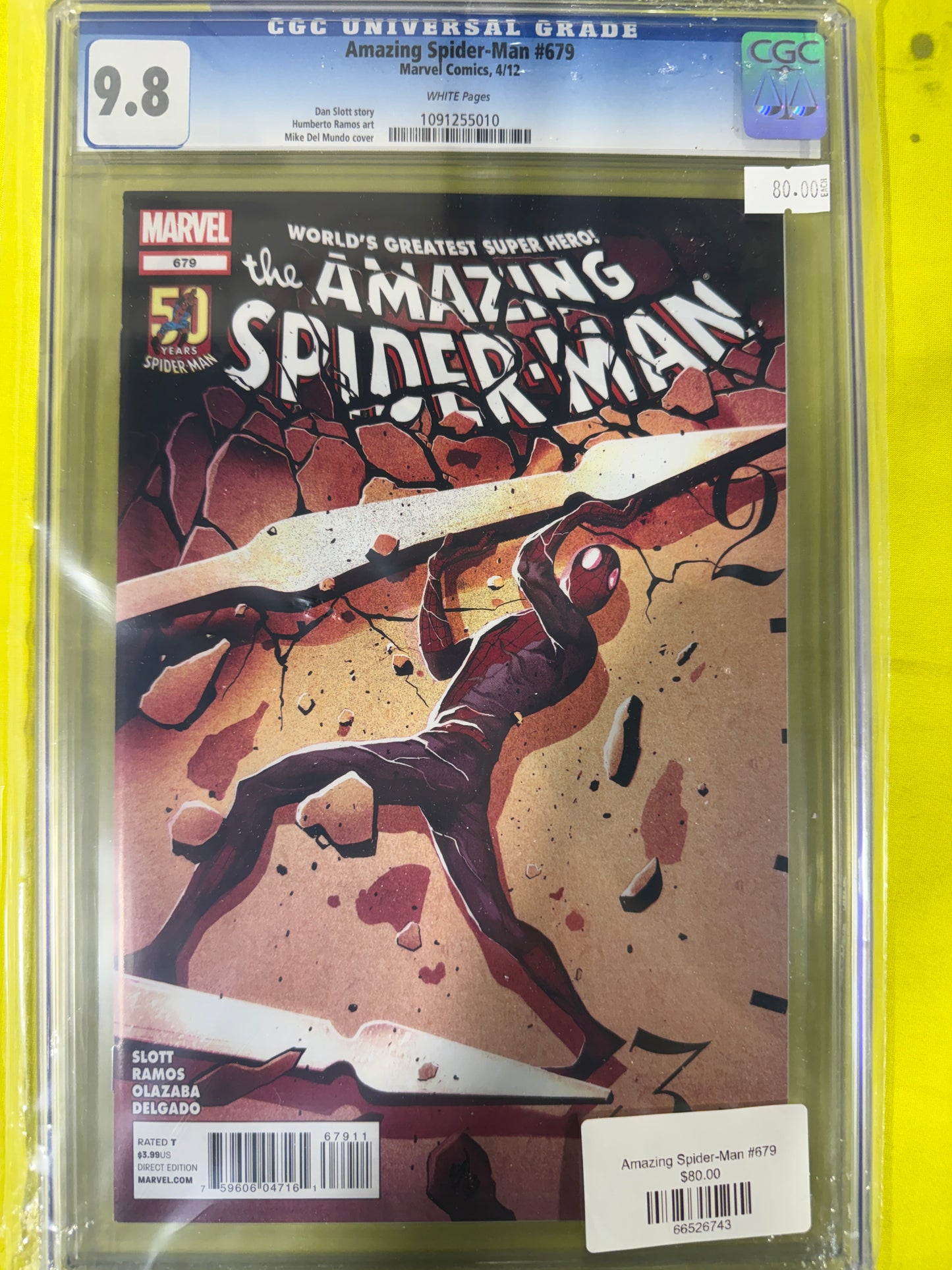 Amazing Spider-man #679 CGC 9.8