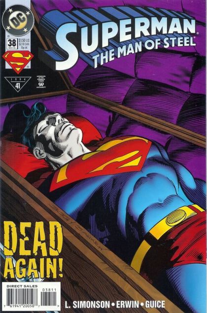 Superman: The Man of Steel #38A Direct Edition