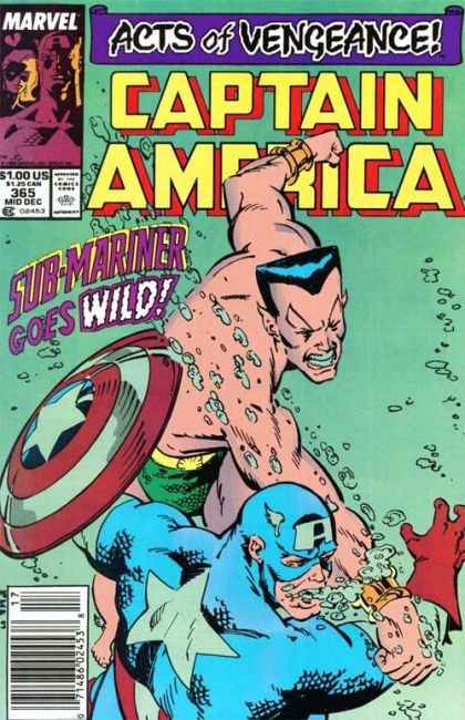 Captain America, Vol. 1 #365A Direct Edition