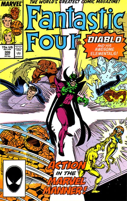 Fantastic Four, Vol. 1 #306A Direct Edition
