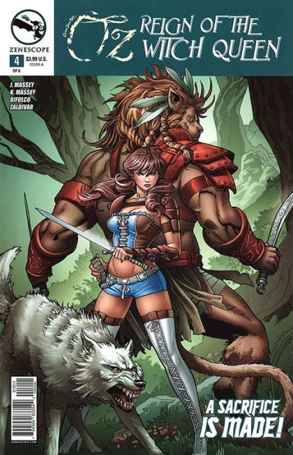 Grimm Fairy Tales presents: Oz - Reign of the Witch Queen #4A Richard Ortiz Regular