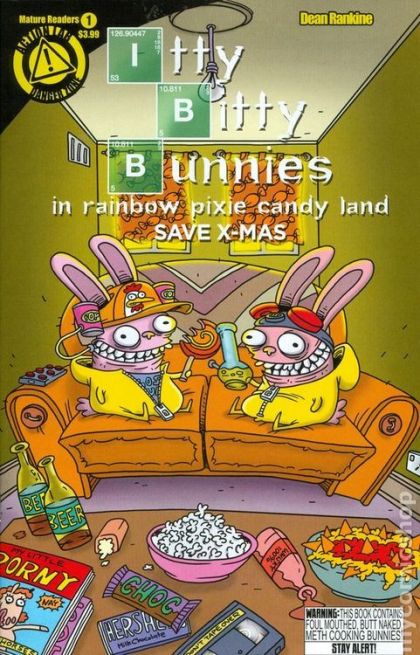 Itty Bitty Bunnies In Rainbow Pixie Candy Land Save X-Mas #1A Main Cover