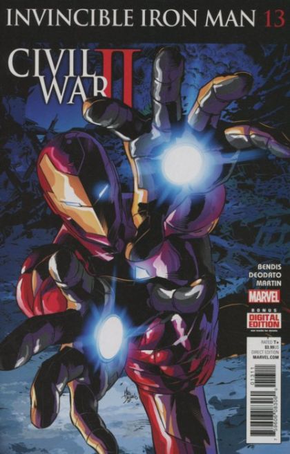 Invincible Iron Man, Vol. 2 #13A Mike Deodato Jr. Regular Cover