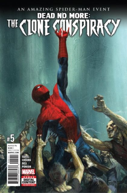 The Clone Conspiracy #5A Regular Gabriele Dell Otto Cover