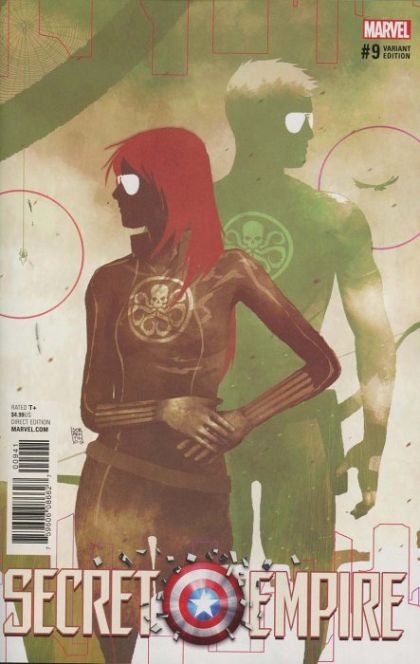 Secret Empire #9D Variant Andrea Sorrentino Hydra Hero Cover