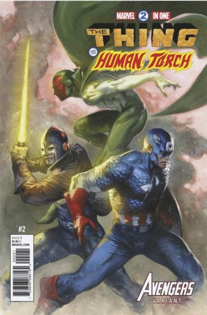 Marvel Two-In-One, Vol. 3 #2B Gabriele Dell'Otto Avengers Variant