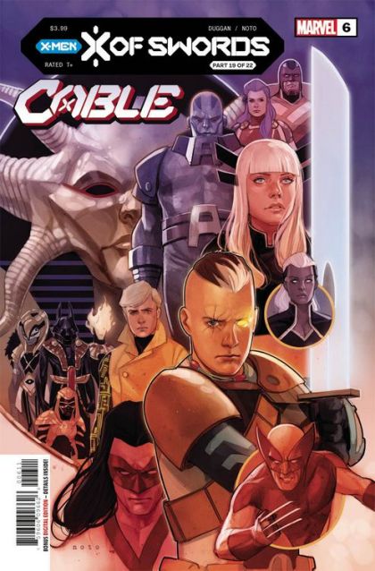 Cable, Vol. 4 #6A Regular Phil Noto Cover