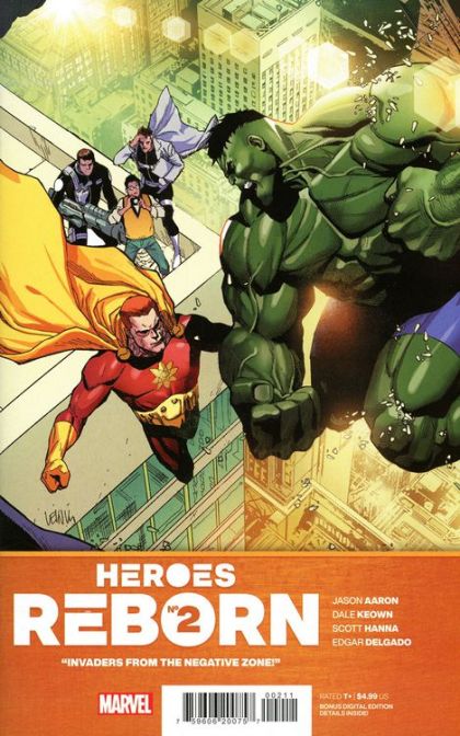 Heroes Reborn, Vol. 2 #2A Regular Leinil Francis Yu Cover