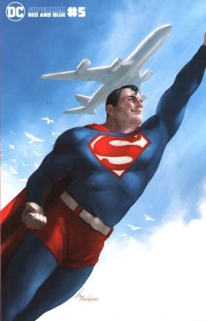 Superman: Red & Blue #5C Variant Miguel Mercado Cover