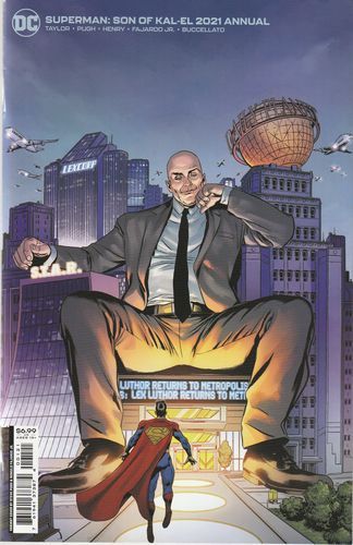Superman: Son of Kal-El 2021 Annual #1B Steve Pugh Card Stock Variant