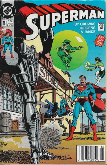 Superman, Vol. 2 #46B Newsstand Edition