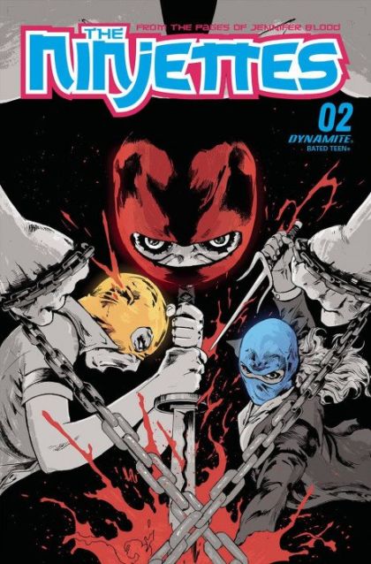 The Ninjettes, Vol. 2 #2B Jonathan Lau Cover