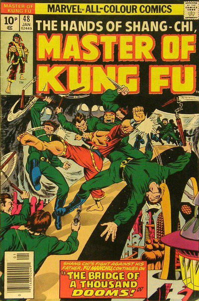 Master of Kung Fu, Vol. 1 #48B UK Price Variant