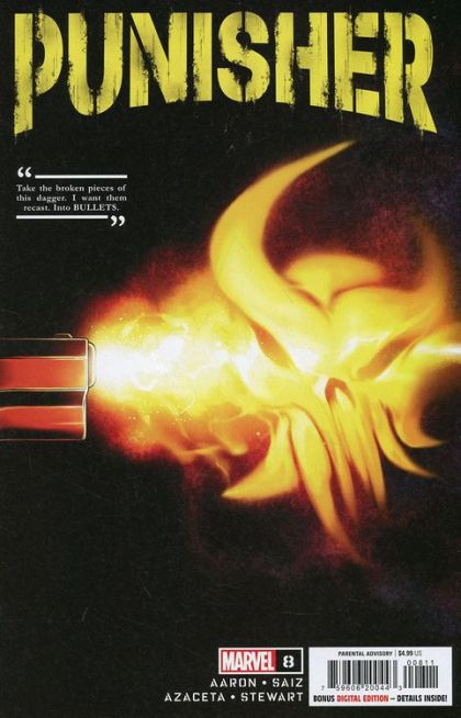 The Punisher, Vol. 13 #8A Regular Jesus Saiz Cover