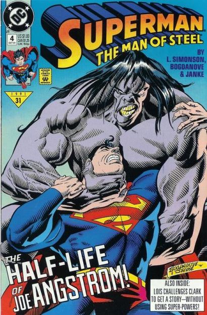 Superman: The Man of Steel #4A Direct Edition