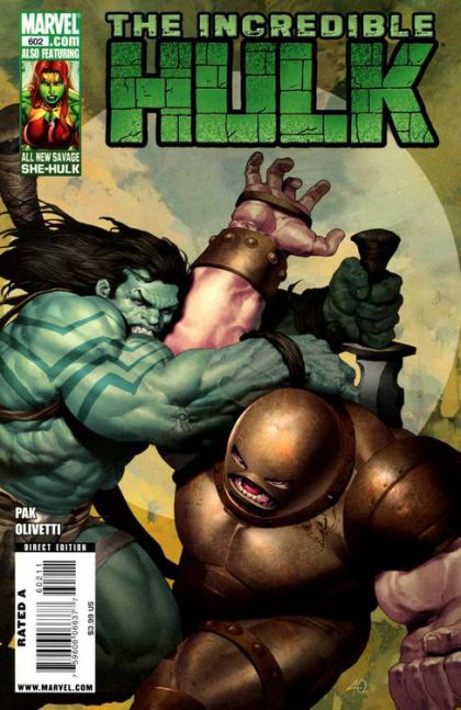 The Incredible Hulk, Vol. 1 #602A Ariel Olivetti Regular