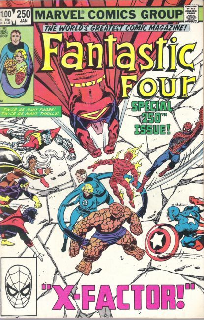 Fantastic Four, Vol. 1 #250A Direct Edition