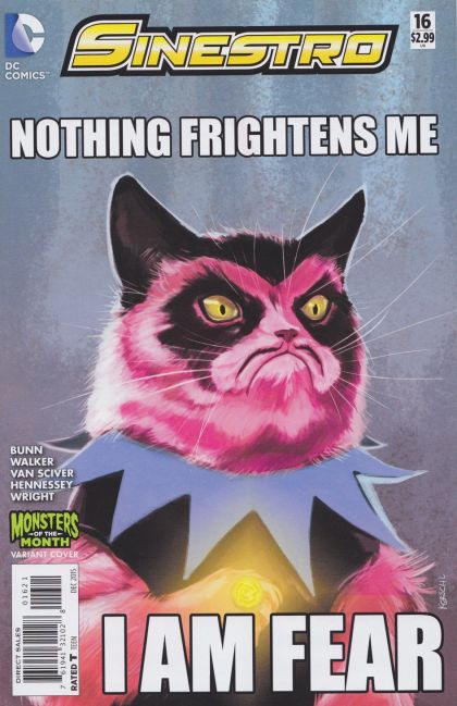 Sinestro #16B Monster Month Varient Cover