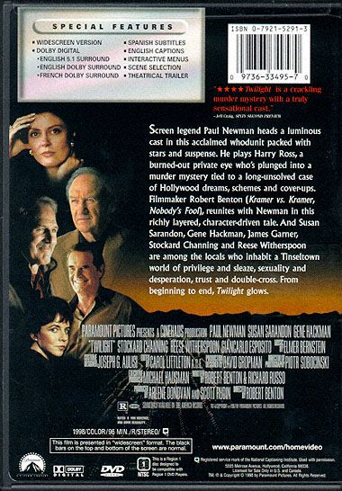 Twilight (1998) - DVD