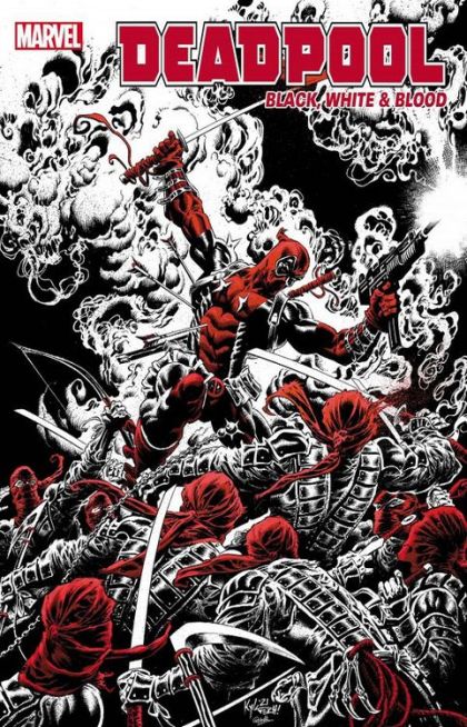 Deadpool: Black, White & Blood #1B Kyle Hotz & Rachelle Rosenberg Variant Cover