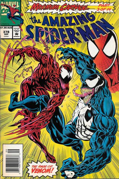 The Amazing Spider-Man, Vol. 1 #378C Australian Price Variant
