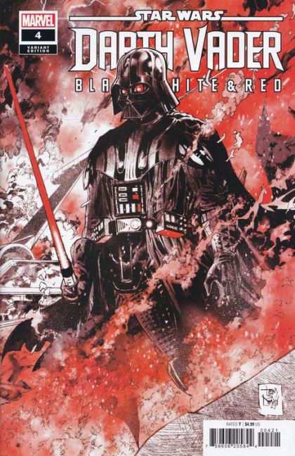 Star Wars: Darth Vader - Black, White & Red #4B Tony Daniel Variant