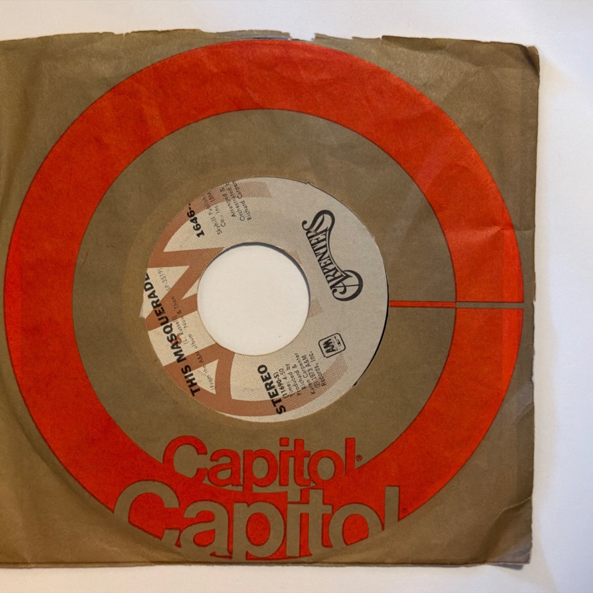 Carpenters - This Masquerade (1974) - Vinyl
