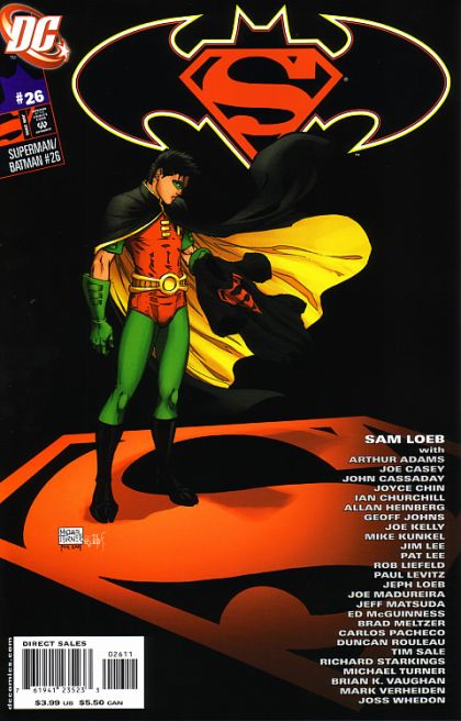 Superman / Batman #26B Variant Cover