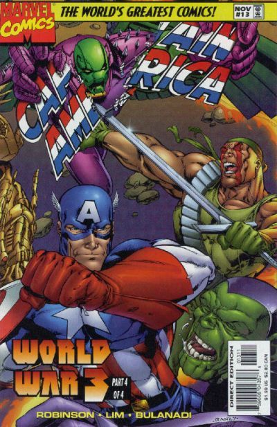 Captain America, Vol. 2 #13A Direct Edition
