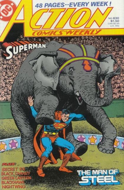 Action Comics, Vol. 1 #630A Direct Edition