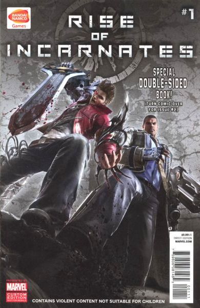 Rise of Incarnates #1/ 2 Flipbook consisting of #1 on one side and #2 on the other side