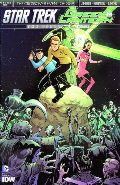 Star Trek / Green Lantern #5B Tess Fowler Cover