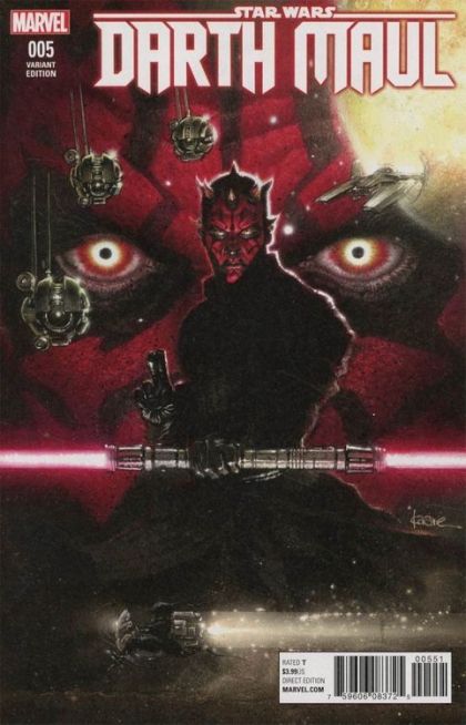 Star Wars: Darth Maul #5E Kaare Andrews Incentive Variant (1:25)