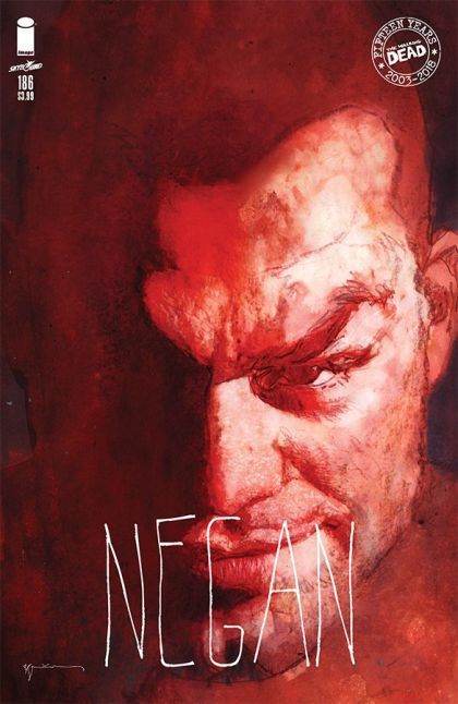 The Walking Dead #186B 15th Anniversary Bill Sienkiewicz Variant