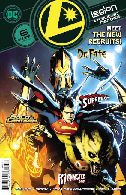 Legion of Super-Heroes, Vol. 8 #6A Regular Ryan Sook Cover