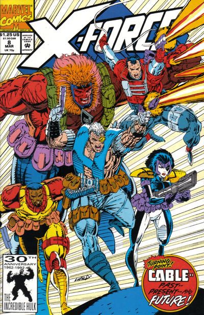 X-Force, Vol. 1 #8A Direct Edition