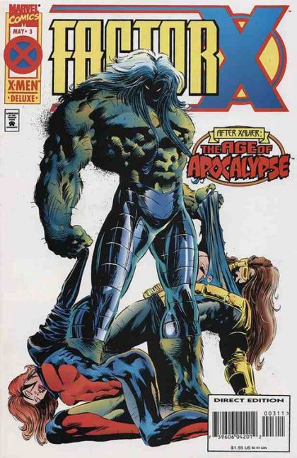 Factor X #3A Direct Deluxe Edition
