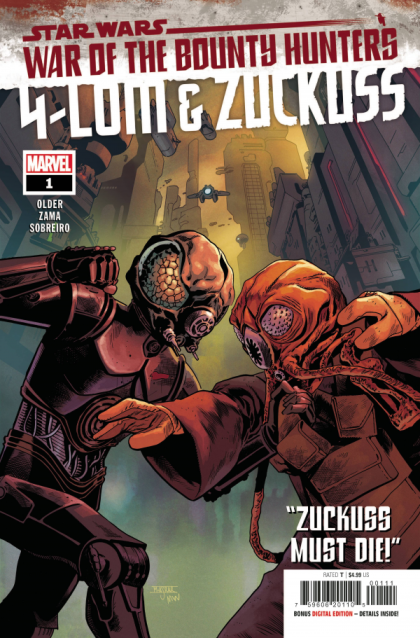 Star Wars: War of the Bounty Hunters - 4-Lom & Zuckuss #1A Mahmud Asrar Regular