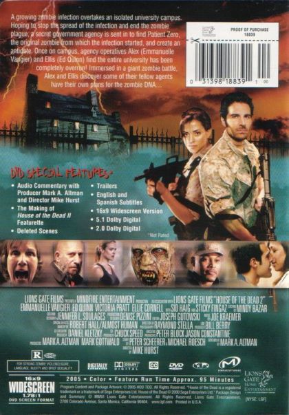 House of the Dead 2 (2005) - DVD