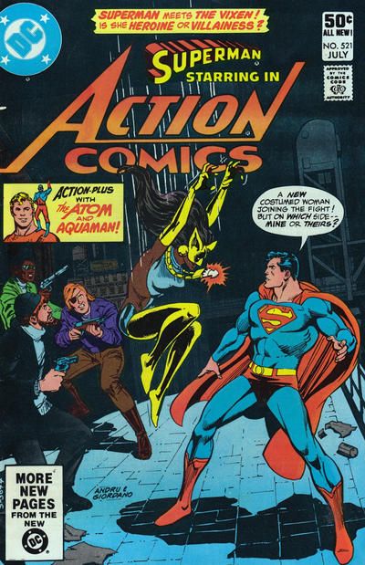 Action Comics, Vol. 1 #521A Direct Edition