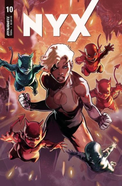 NYX (Dynamite) #10B Fernando Dagnino Cover