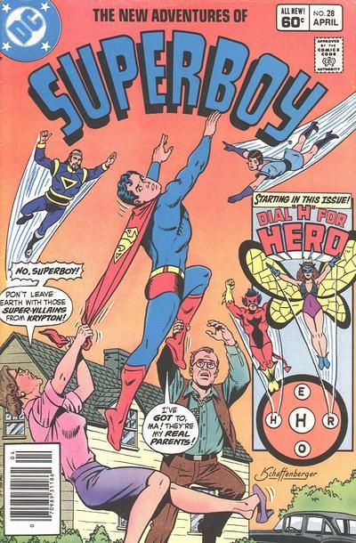 The New Adventures of Superboy #28B Newsstand Edition