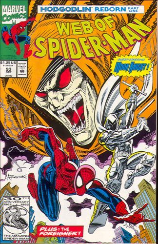 Web of Spider-Man, Vol. 1 #93A Direct Edition