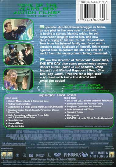 The 6th Day (2000) Special Edition - DVD
