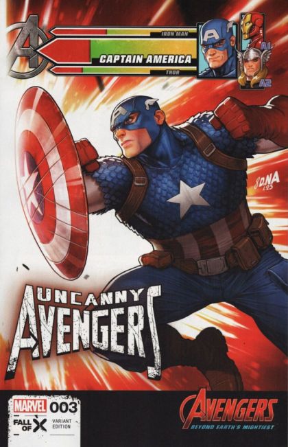 Uncanny Avengers, Vol. 4 #3E David Nakayama X-Men 60th Anniversary Variant