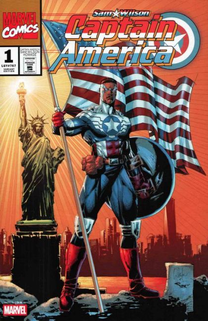 Sam Wilson: Captain America #1B Whilce Portacio Homage Variant